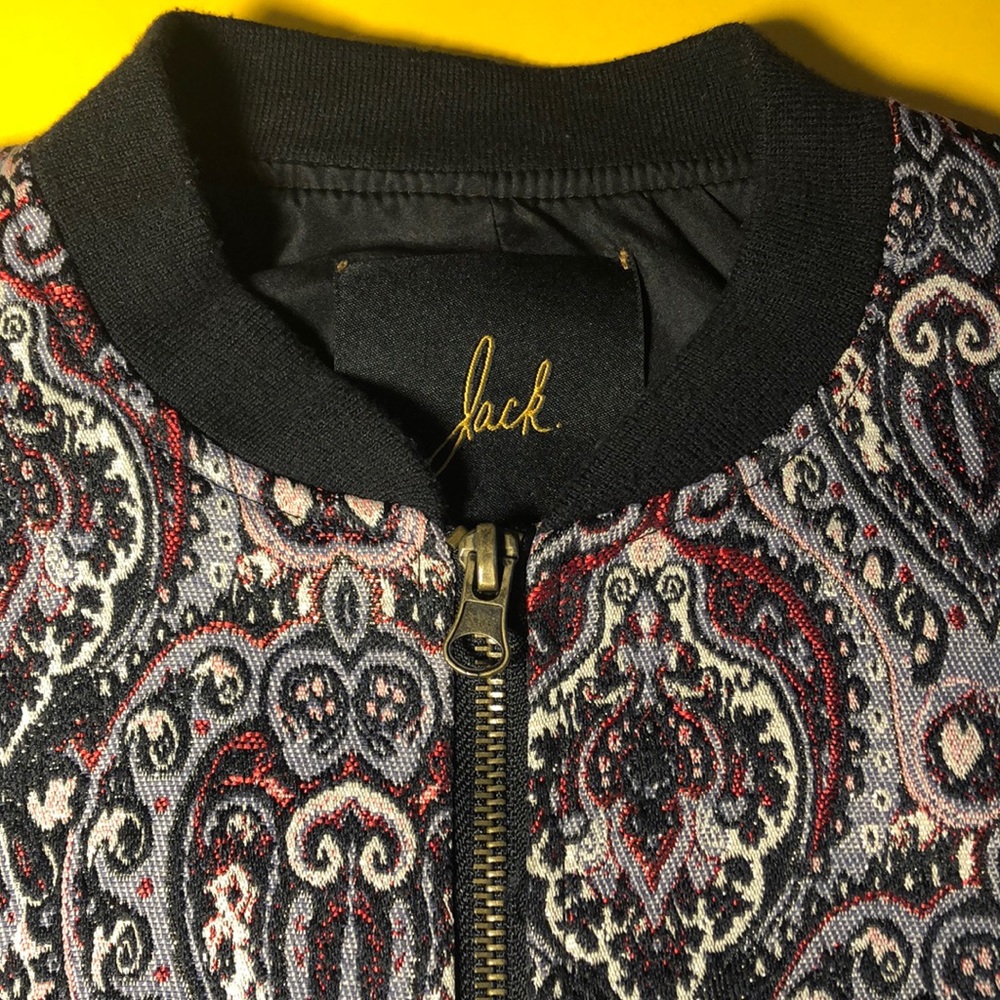 JACK patterned bomber jacket - Picture 5 of 9
